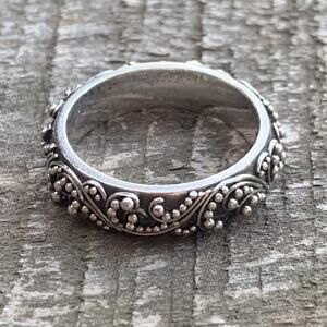 Lois Hill Ring Size 7 Band w/ Intricate Detailing Originally Part of a Set of 3